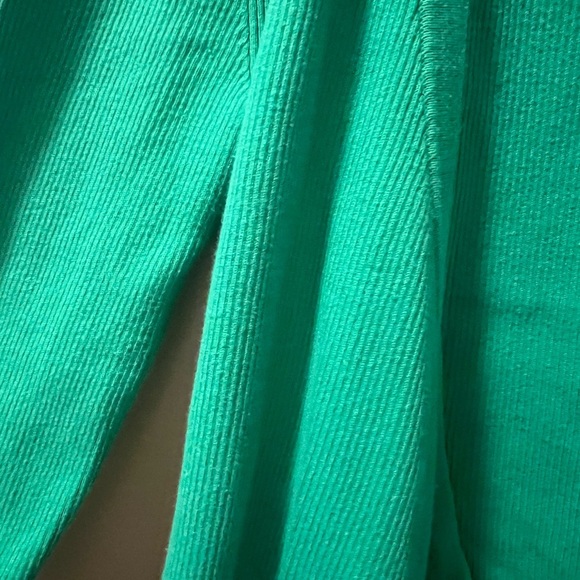 CAbi Green Ribbed Knit Sweater - Picture 3 of 5